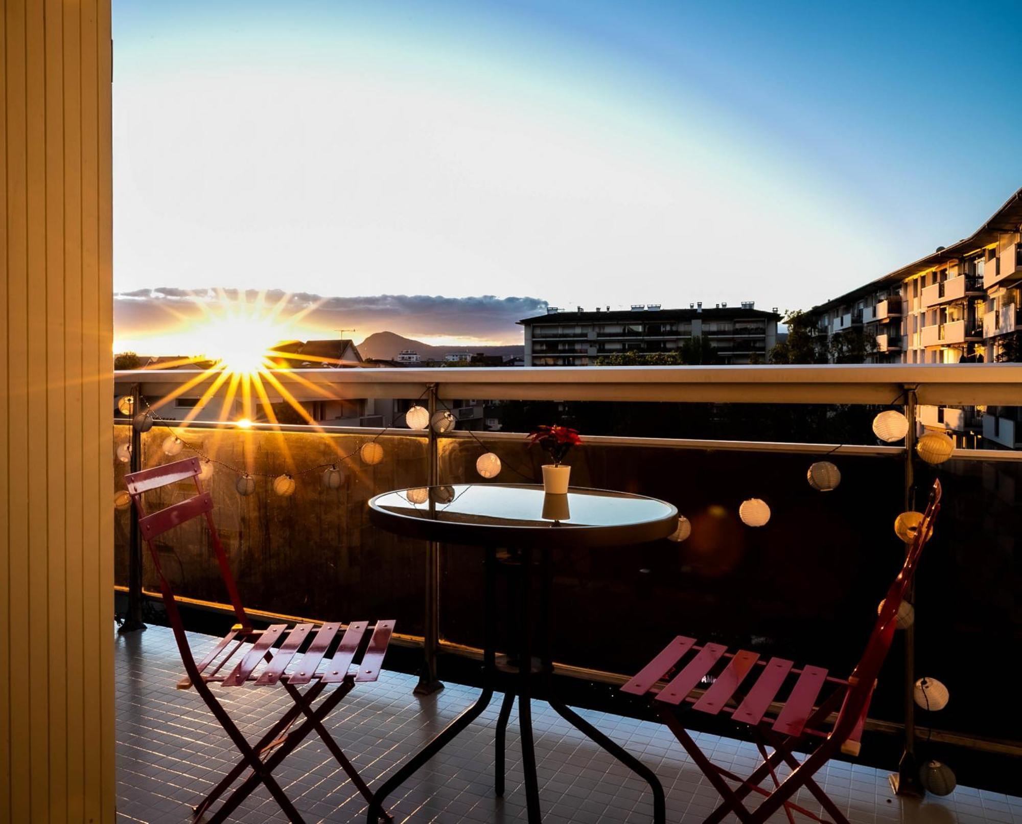 Woody 100M Du Lac Balcon Annecy Exterior foto